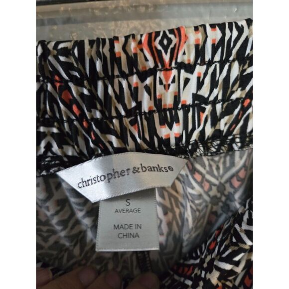 Christopher & Banks Women's Wide Leg Boho Pull On Pants Size Small - Picture 3 of 6